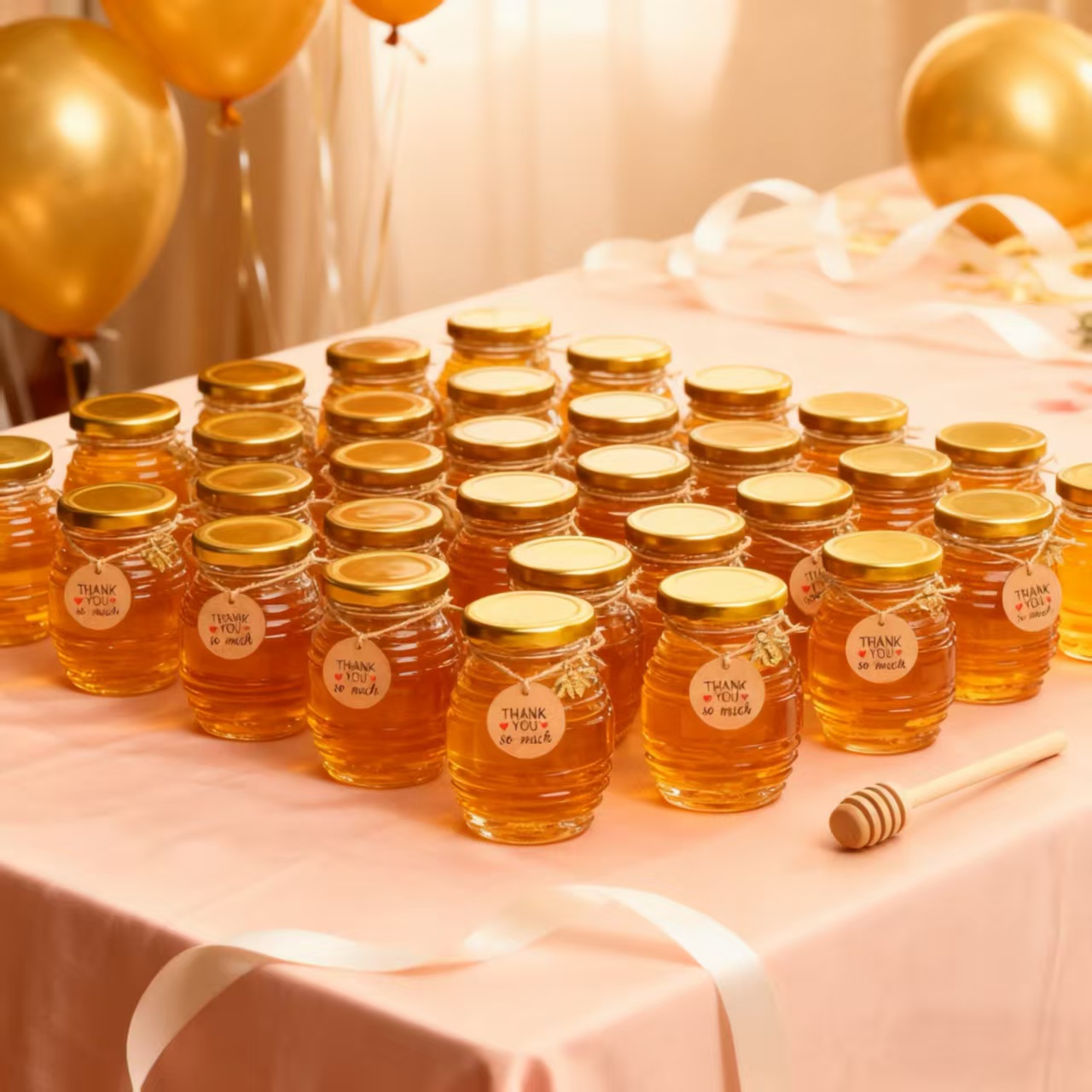 Mason Jar 8Oz - 12/24/36Pcs- 70ml, Mini Glass Honey Jar